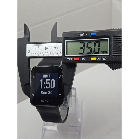 Garmin Forerunner 35 SEA GPS Running Watch HRM Black Bluetooth With Charger - Picture 5 of 13